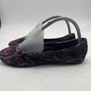 Lucky Brand Ballet Flats Floral Shoes Women Size 38.5 US 8M Slip Ons